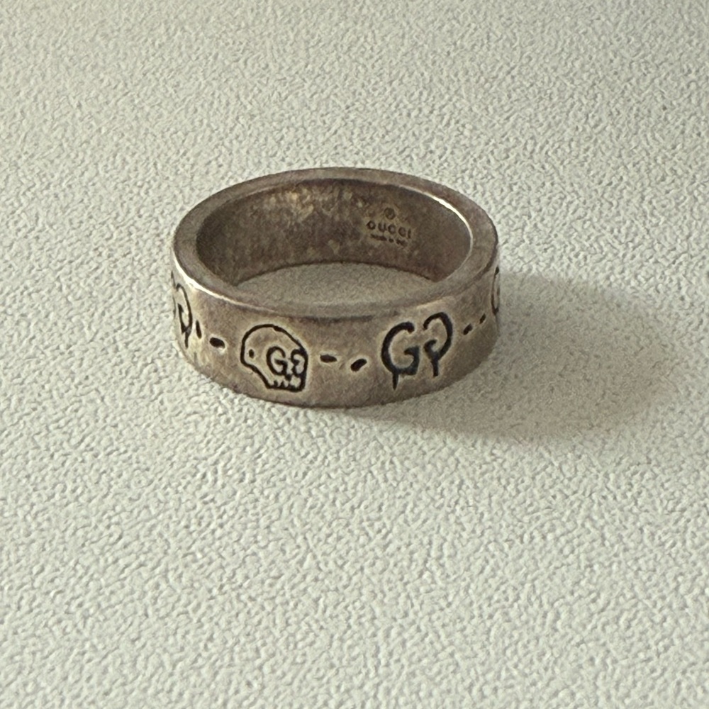 Gucci Ghost Silver Ring